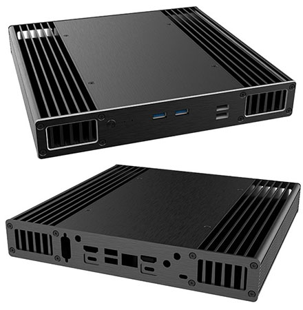  Akasa Plato TN Enclosure (for IntelNUC11 boards) <b>[FANLESS]</b>