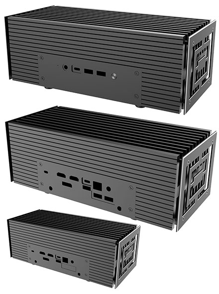 Akasa Turing Duo Pro Encloure (for Asus PN53 and Asus PN64, A-NUC99-M1B) <b>[FANLESS]</b>