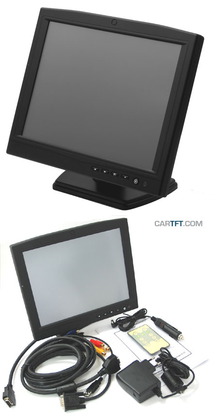 CTF1040-<b>SXL</b> - VGA 10.4" TFT - Touchscreen USB - Video - Autodimmer - Audio [1024x768, Kontrast 1200:1, LED] <b>-TRANSFLEKTIV-</b>